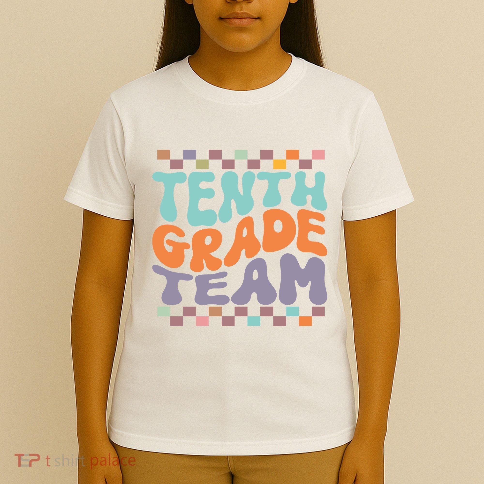 Tenth Grade TeamTeacher Student Back To School 10th Grade Gift T-Shirt