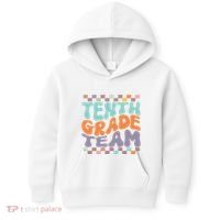 Tenth Grade TeamTeacher Student Back To School 10th Grade Gift Kids Hoodie thumb 0