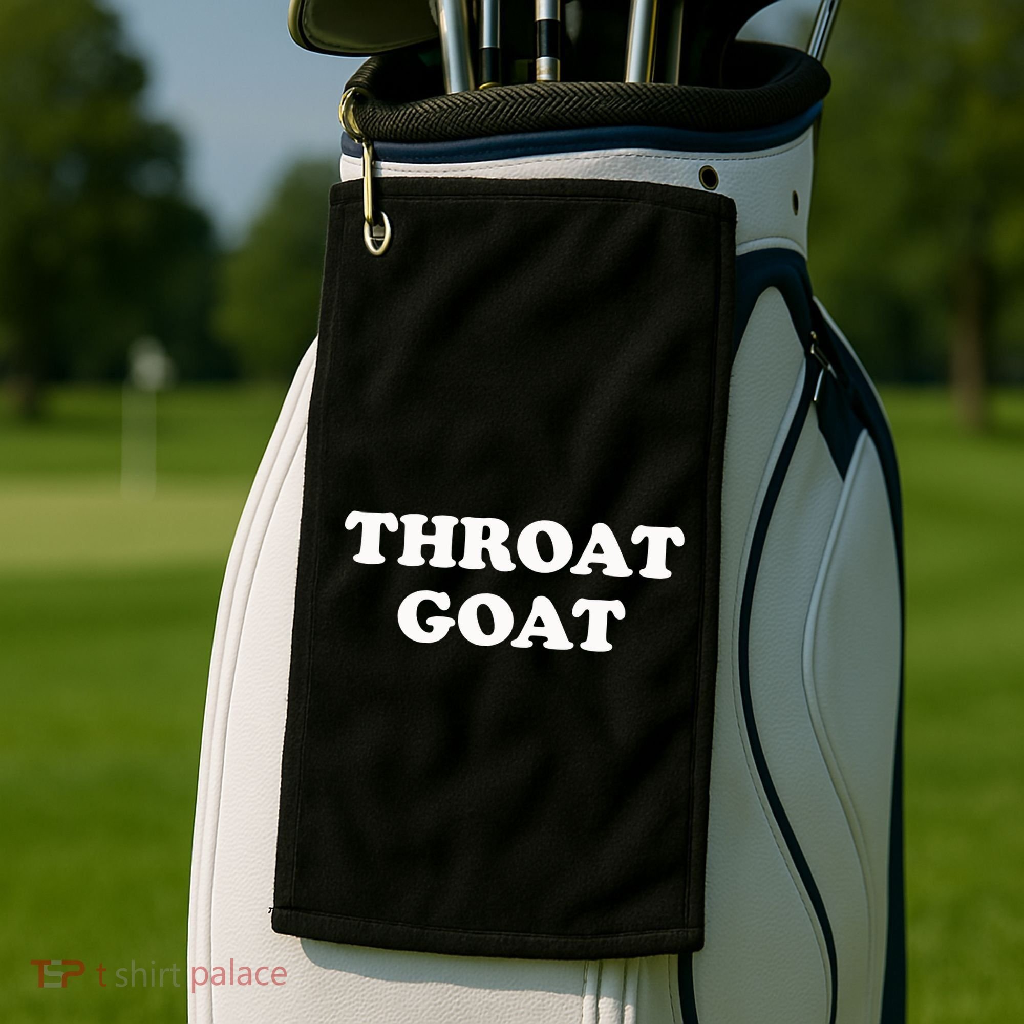 Throat Goat Golf Towel