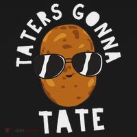 Taters Gonna Tate Funny Potato Tater Tot Foodie Women's Tank Top thumb 5