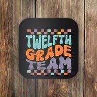Twelfth Grade Team Teacher Student Back To School 12th Grade Gift Coaster thumb 0