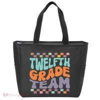 Twelfth Grade Team Teacher Student Back To School 12th Grade Gift Tote Bag thumb 0