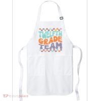 Twelfth Grade Team Teacher Student Back To School 12th Grade Gift Apron thumb 0