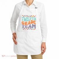 Twelfth Grade Team Teacher Student Back To School 12th Grade Gift Apron thumb 2