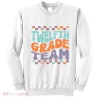 Twelfth Grade Team Teacher Student Back To School 12th Grade Gift Sweatshirt thumb 0
