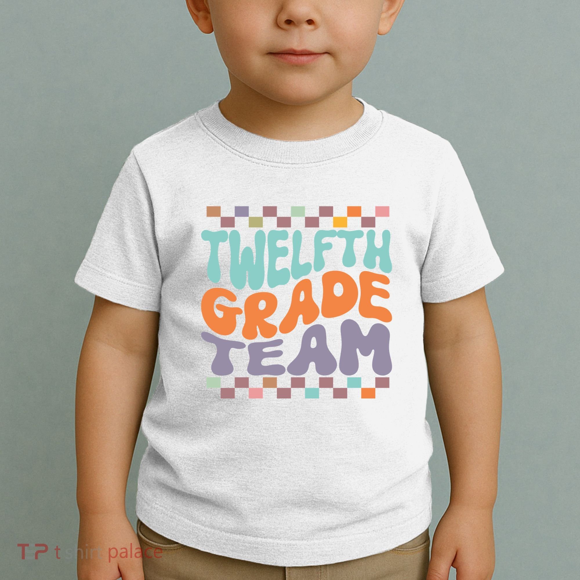 Twelfth Grade Team Teacher Student Back To School 12th Grade Gift Toddler T-Shirt