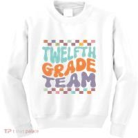 Twelfth Grade Team Teacher Student Back To School 12th Grade Gift Kids Sweatshirt thumb 0