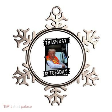 Trump Garbage Truck Trash Day Is Tuesday Ornament