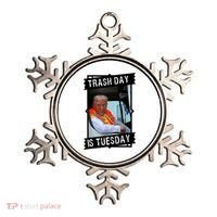 Trump Garbage Truck Trash Day Is Tuesday Ornament thumb 0