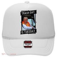 Trump Garbage Truck Trash Day Is Tuesday Hat thumb 0