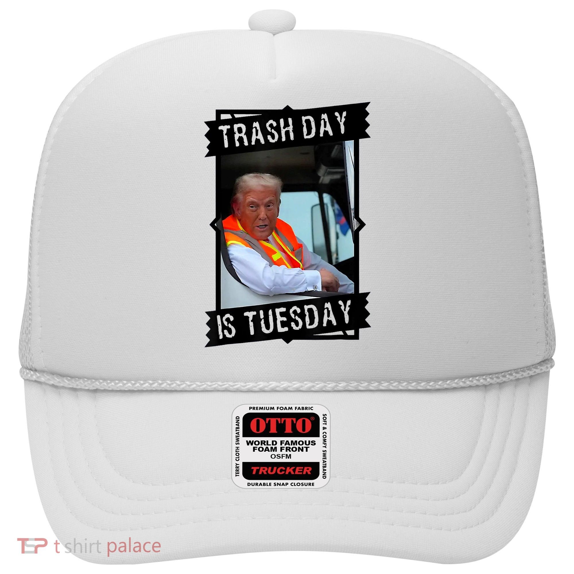 Trump Garbage Truck Trash Day Is Tuesday Hat