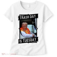 Trump Garbage Truck Trash Day Is Tuesday Women's T-Shirt thumb 0