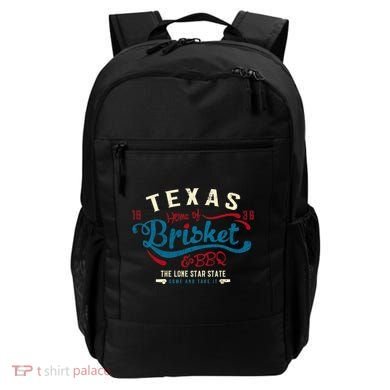 Texan Grillmaster: Texas Bbq Brisket Texas Independence Day Gift Backpack