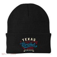 Texan Grillmaster: Texas Bbq Brisket Texas Independence Day Gift Beanie thumb 0