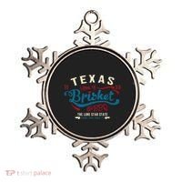 Texan Grillmaster: Texas Bbq Brisket Texas Independence Day Gift Ornament thumb 0