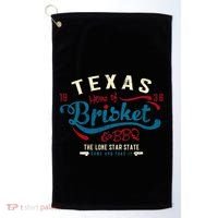 Texan Grillmaster: Texas Bbq Brisket Texas Independence Day Gift Golf Towel thumb 0