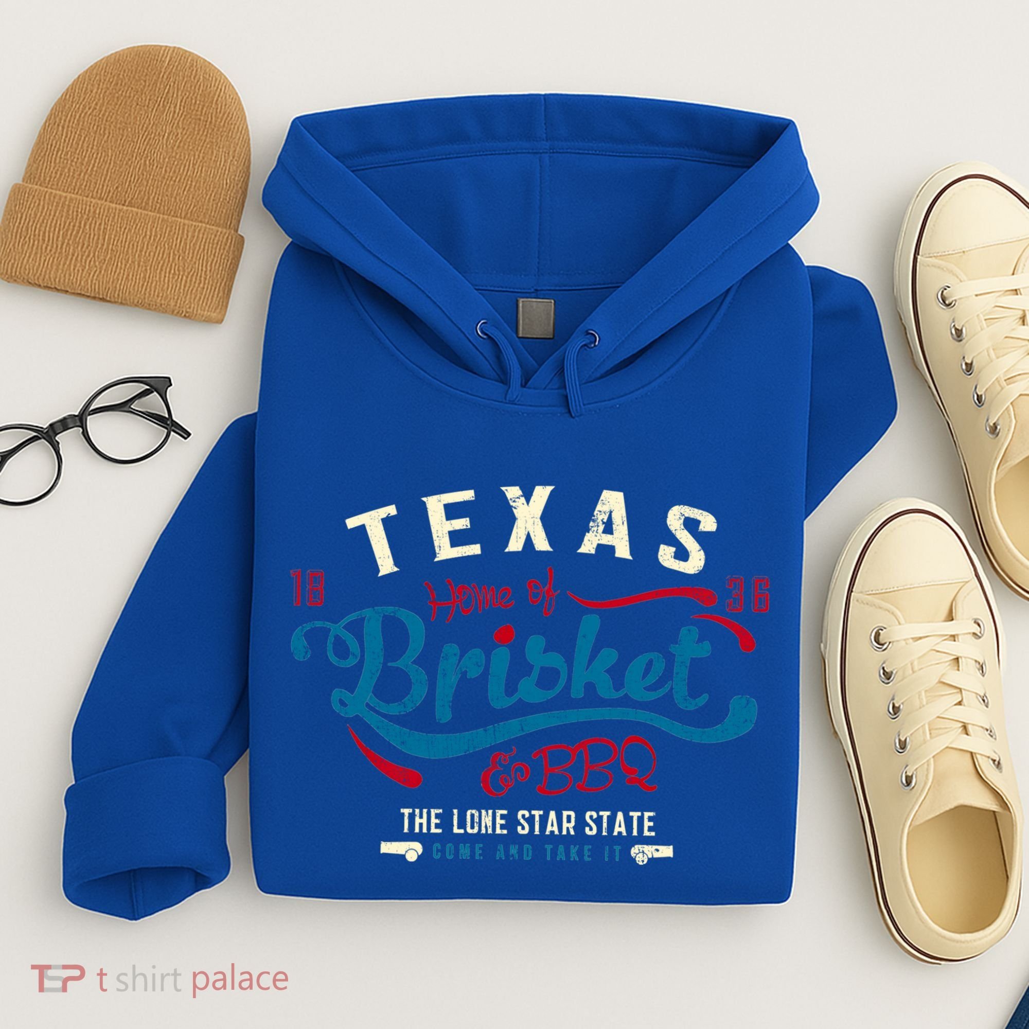 Texan Grillmaster: Texas Bbq Brisket Texas Independence Day Gift Hoodie