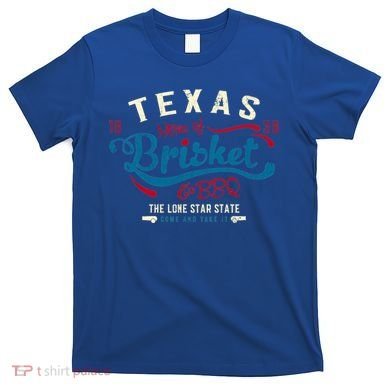 Texan Grillmaster: Texas Bbq Brisket Texas Independence Day Gift T-Shirt