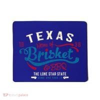 Texan Grillmaster: Texas Bbq Brisket Texas Independence Day Gift Mousepad thumb 0