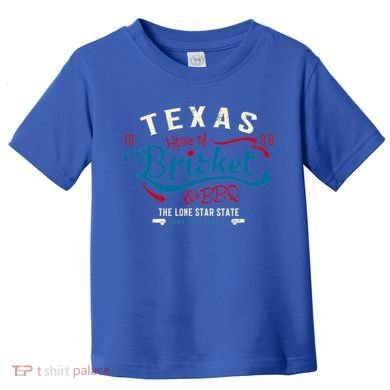 Texan Grillmaster: Texas Bbq Brisket Texas Independence Day Gift Toddler T-Shirt