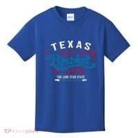 Texan Grillmaster: Texas Bbq Brisket Texas Independence Day Gift Kids T-Shirt thumb 0