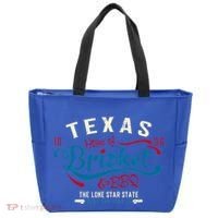 Texan Grillmaster: Texas Bbq Brisket Texas Independence Day Gift Tote Bag thumb 0