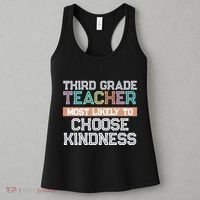 Third Grade Teacher Most Likely To Choose Kind Women's Tank Top thumb 3