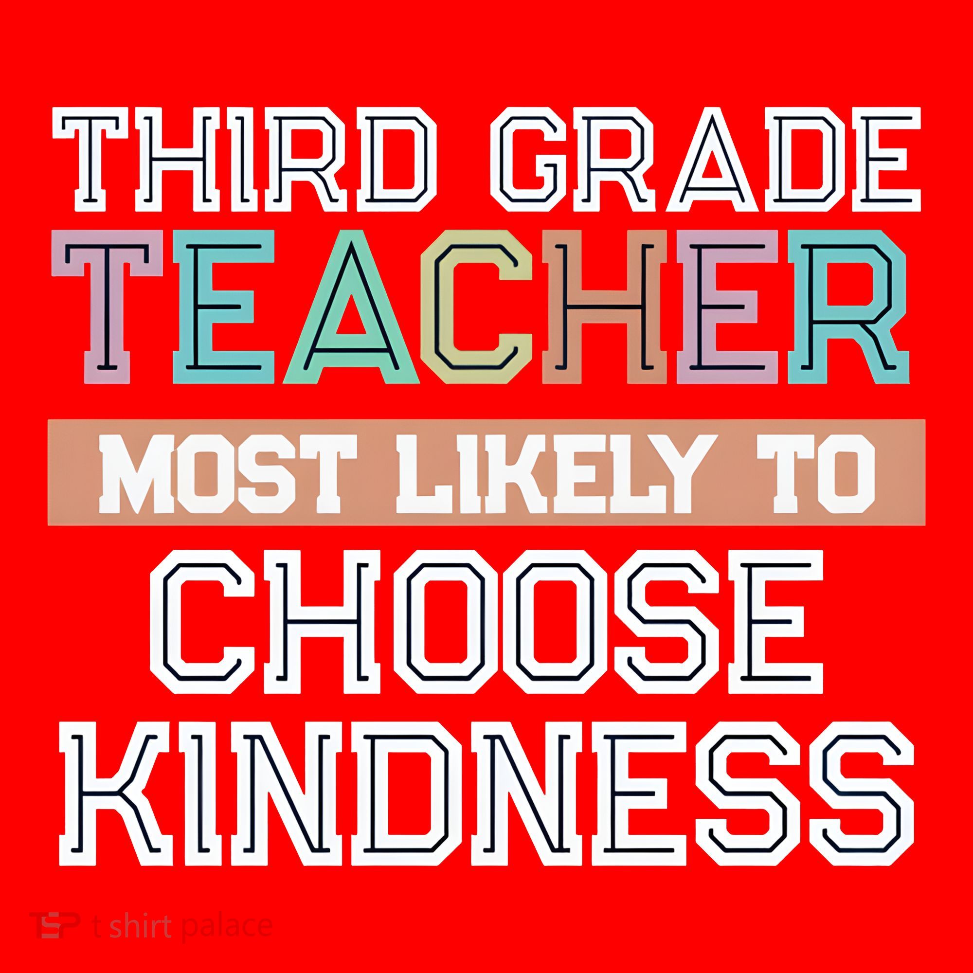 Third Grade Teacher Most Likely To Choose Kind Santa Hat