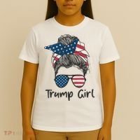 Trump Girl | Trump 2024 Election Gifts T-Shirt thumb 4