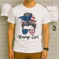 Trump Girl | Trump 2024 Election Gifts T-Shirt thumb 6