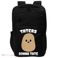 Taters Gonna Tate Funny Potato Impact Tech Backpack thumb 0