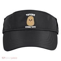 Taters Gonna Tate Funny Potato Adult Drive Performance Visor thumb 0