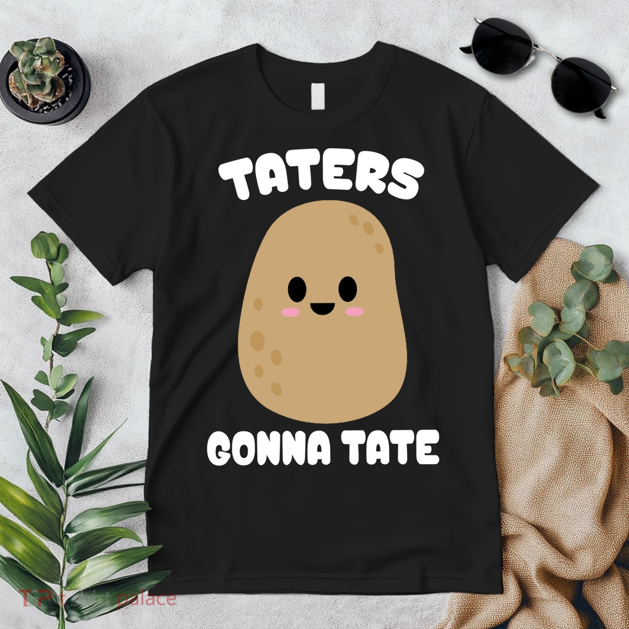 Taters Gonna Tate Funny Potato Premium T-Shirt