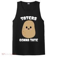 Taters Gonna Tate Funny Potato PosiCharge Competitor Tank thumb 0