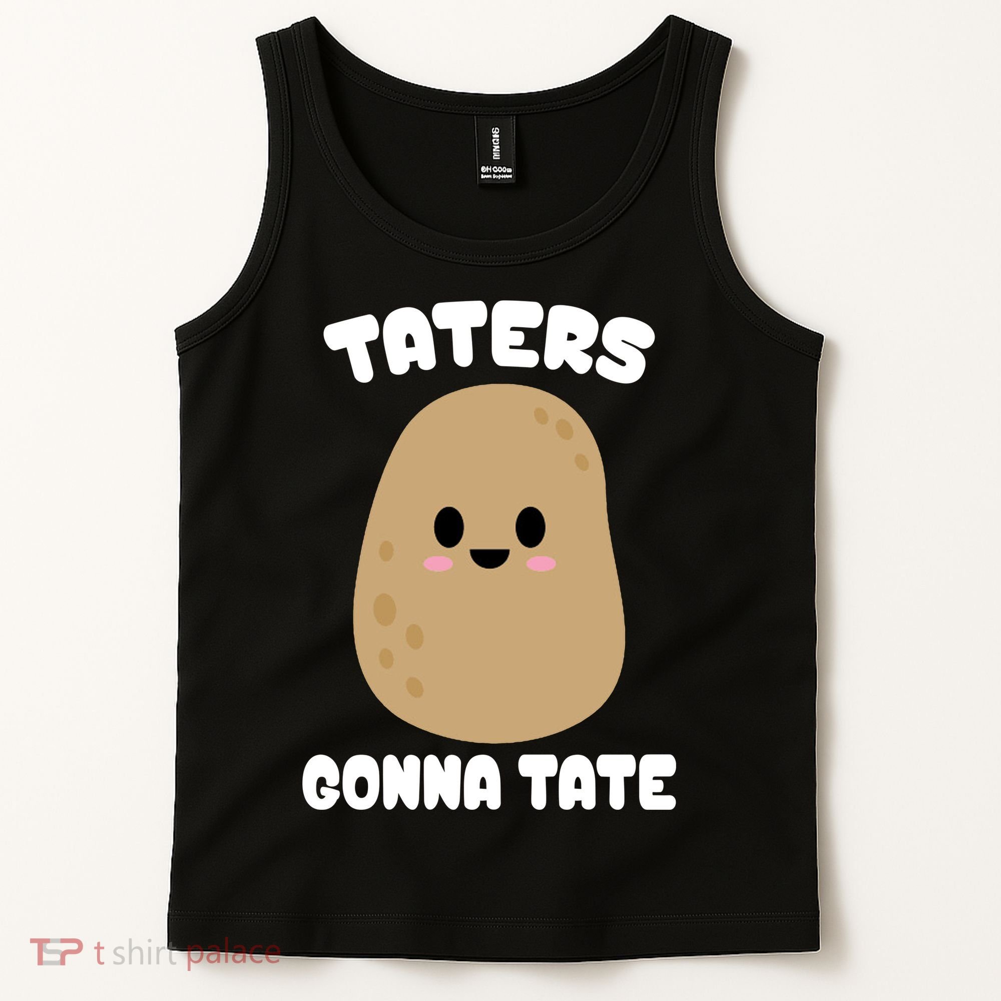 Taters Gonna Tate Funny Potato Tank Top