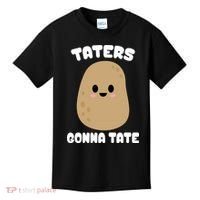 Taters Gonna Tate Funny Potato Kids T-Shirt thumb 0