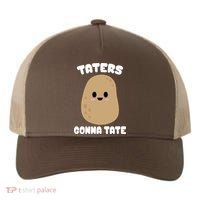 Taters Gonna Tate Funny Potato Yupoong Adult 5-Panel Trucker Hat thumb 0