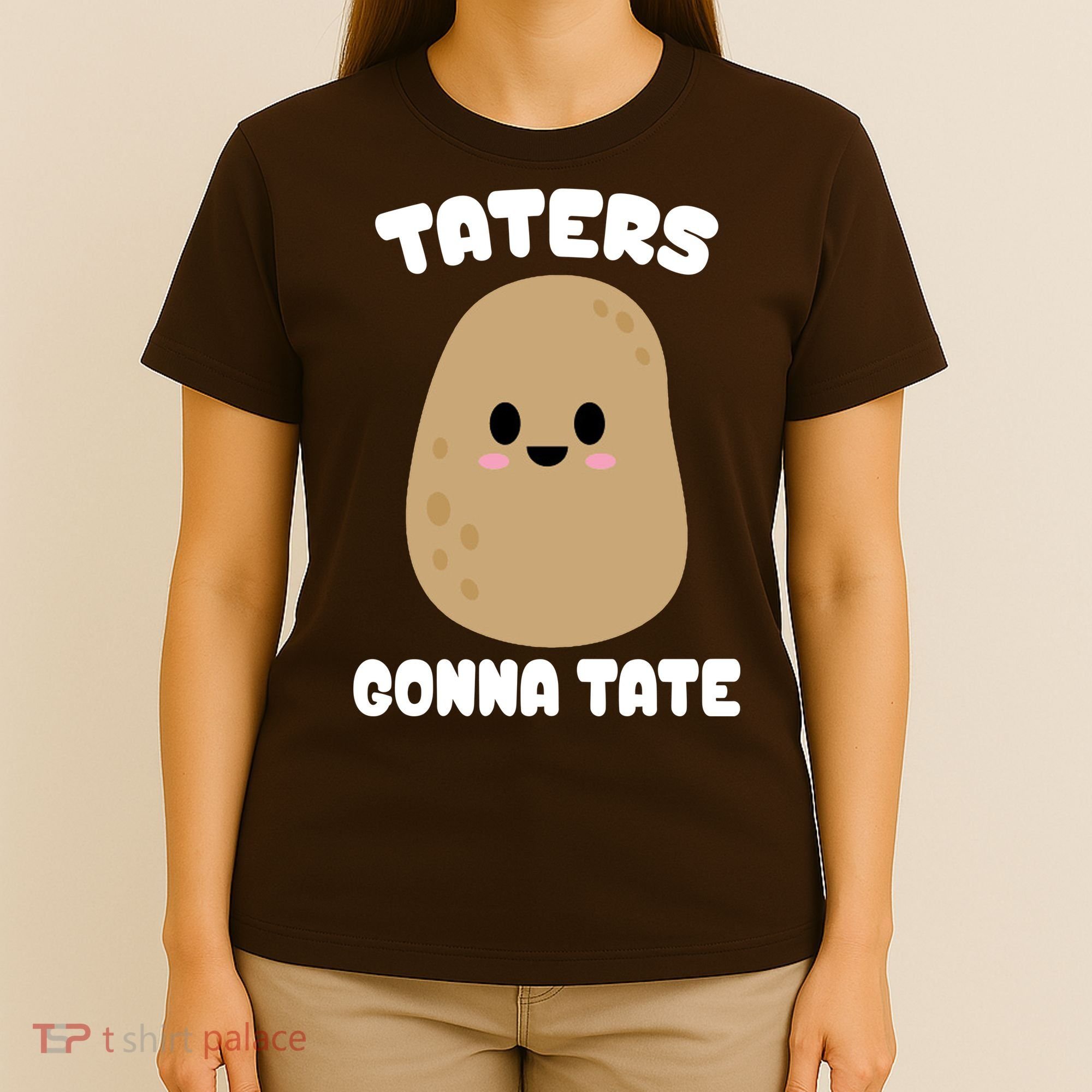 Taters Gonna Tate Funny Potato T-Shirt