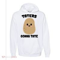 Taters Gonna Tate Funny Potato Comfort Colors Garment-Dyed Hooded Sweatshirt thumb 0