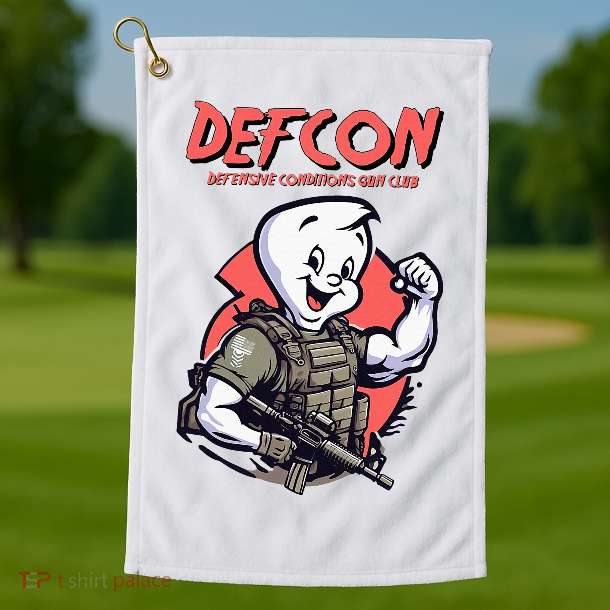 Tactical Ghost Golf Towel