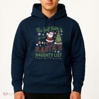 This Golf Team Is On The SantaS Naughty List Hoodie thumb 2