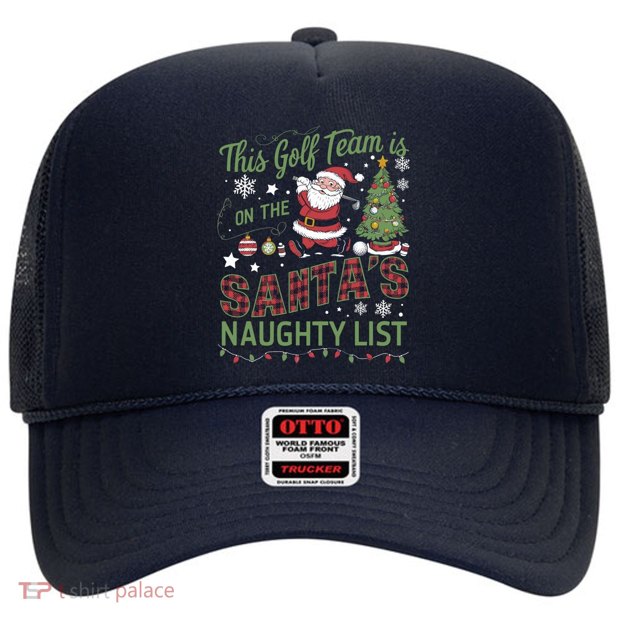 This Golf Team Is On The SantaS Naughty List Hat