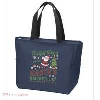 This Golf Team Is On The SantaS Naughty List Tote Bag thumb 3