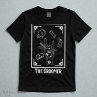 The Groomer Tarot Card Pet Dog Groomer Apparel Gift For T-Shirt thumb 5