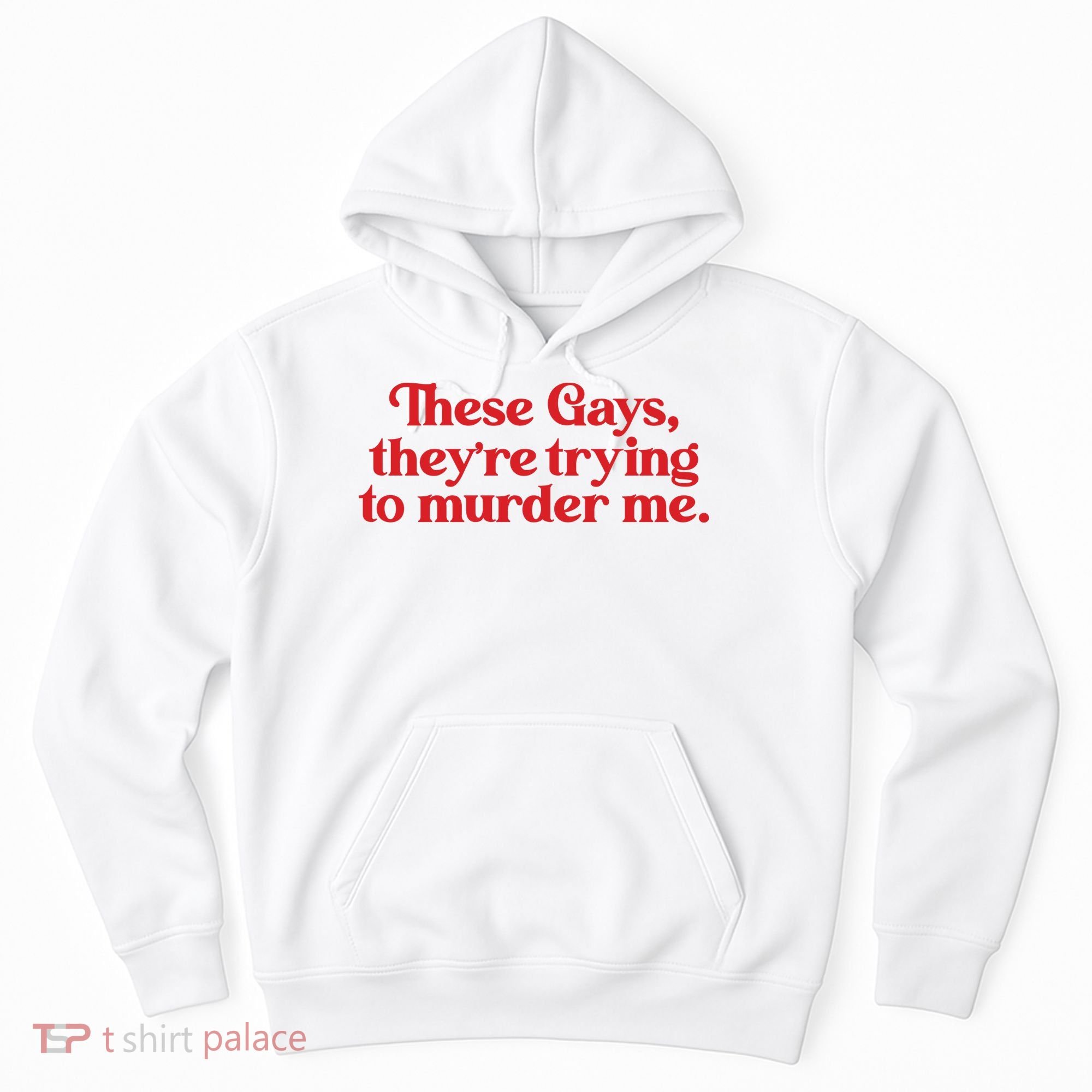 These Gays TheyRe Trying To Murder Me Hoodie