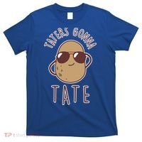 Taters Gonna Tate Funny Potato Tater Tot Foodie Gift T-Shirt thumb 0