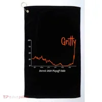 Tigers Gritty Tigs Golf Towel thumb 0