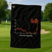 Tigers Gritty Tigs Golf Towel thumb 1