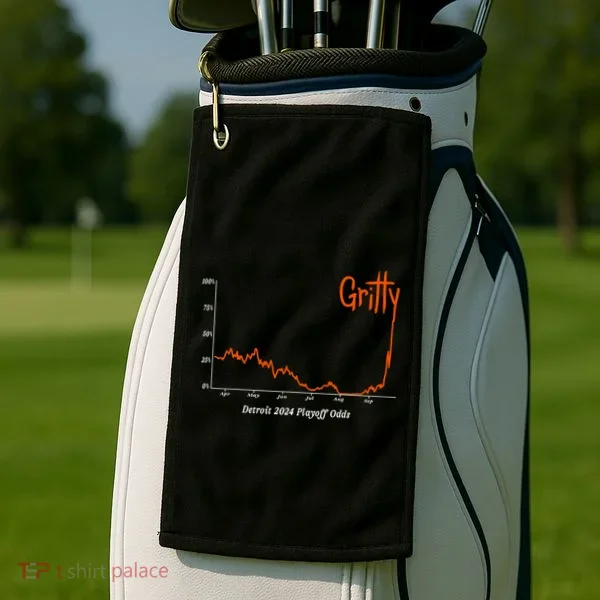 Tigers Gritty Tigs Golf Towel