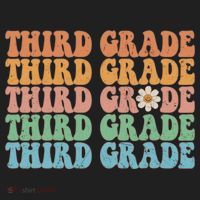 Third Grade Teacher Leopard Rainbow 3rd Grade Teacher Funny Meaningful Gift Women's Sweatshirt thumb 2
